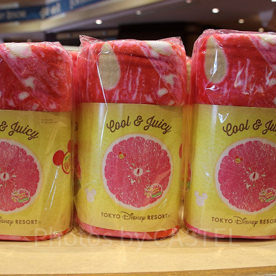 サークルタオル（ピンクグレープフルーツ）