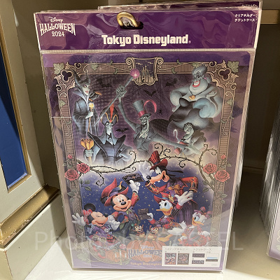 クリアホルダーセット（ディズニーハロウィングッズ2024）