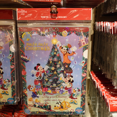 ディズニークリスマスグッズ2022：クリアホルダーセット
