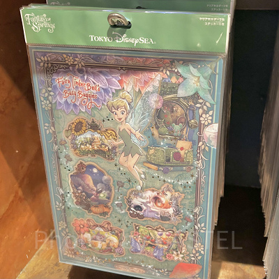 クリアホルダー＆ステッカー(フェアリー・ティンカーベルのビジーバギーグッズ)