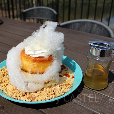 雲のコットンキャンディーパンケーキ