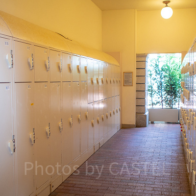 コインロッカーの様子(リゾートライン下)