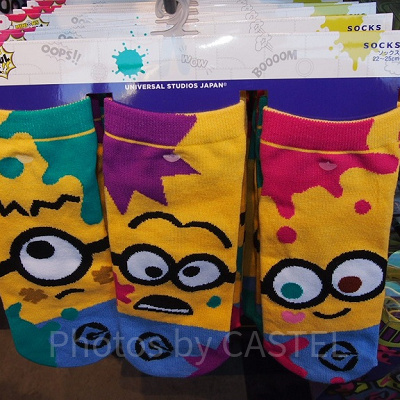 カラフルミニオンソックス