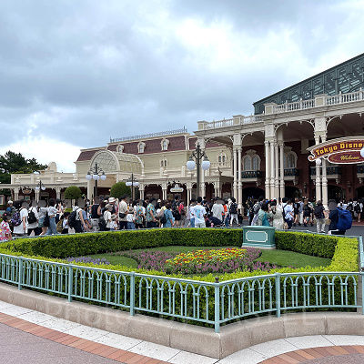 ディズニーランドの混雑状況（2022年7月）