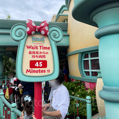 ミニーのスタイルスタジオの混雑状況