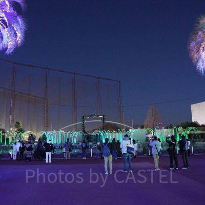 よみうりランドイルミネーションの混雑状況は？（写真は2021年度開催のよみうりランドイルミネーションより）