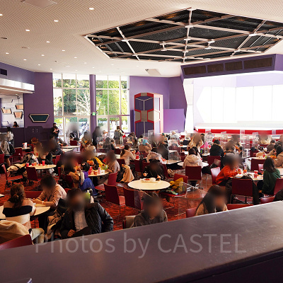 トゥモローランド・テラスの混雑状況（12時38分時点）