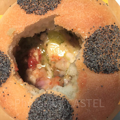 スーパーキノコ・ピッツァボウル〜マッシュルーム入りトマトソース〜の中身