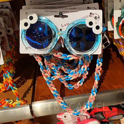 クッキーモンスターのチェーン付きサングラス
