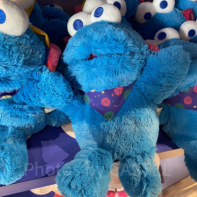 クッキーモンスターのハンドパペット