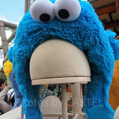 クッキーモンスターぬいぐるみハット