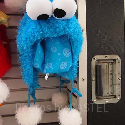 クッキーモンスターぬいぐるみハット