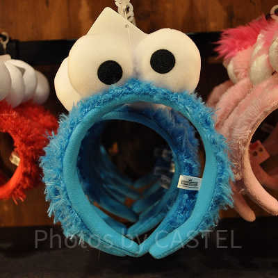 クッキーモンスターのシンプルカチューシャ