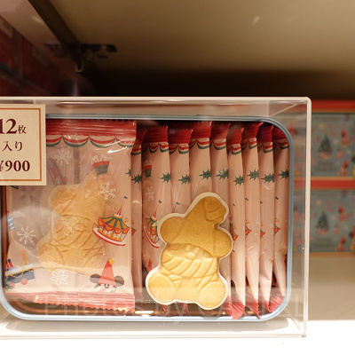 ディズニー・クリスマス・リルリンリングッズ：クッキー缶