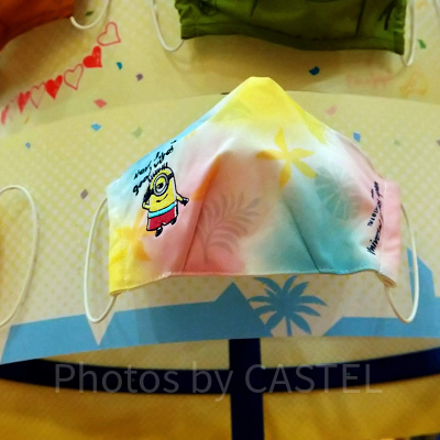 ミニオンのひんやりマスク