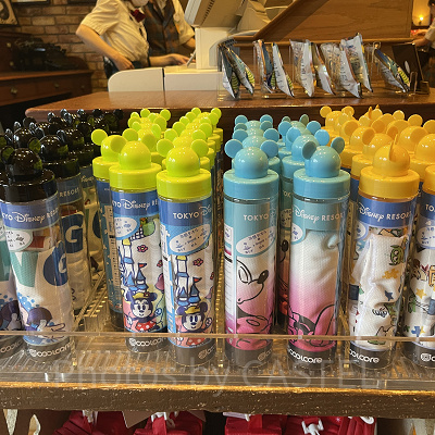 冷感タオル／Dreaming in Color（画像左）