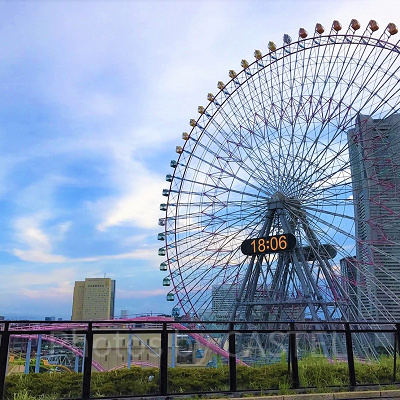 コスモワールドの大観覧車「コスモクロック21」