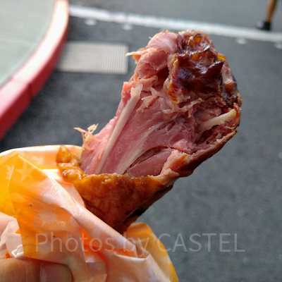 ターキーレッグの断面