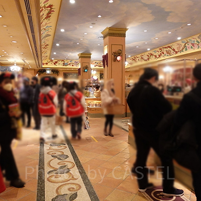 ショップの混雑状況／18:40