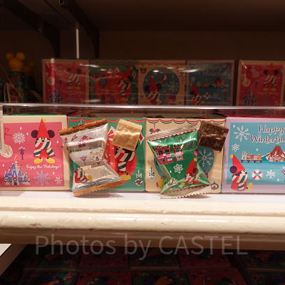 ディズニー・クリスマス・リルリンリングッズ：キュービックチョコレートクランチ
