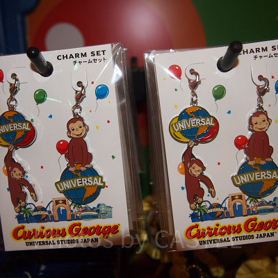 おさるのジョージ・チャームセット