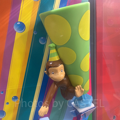 おさるのジョージ クラッカー水でっぽう