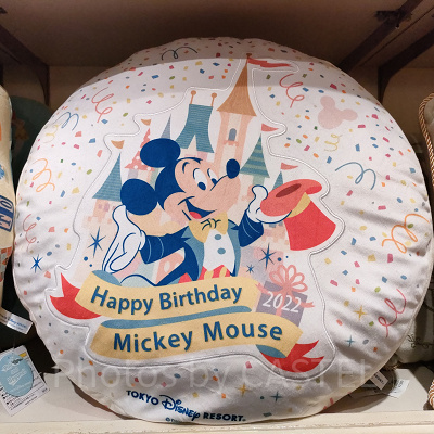 クッション（ミッキー誕生日グッズ2022）