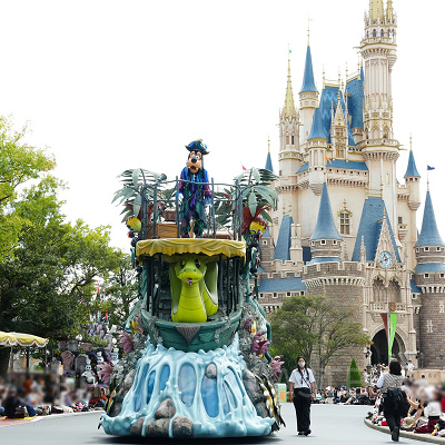 Dヲタのディズニーランドのパレード鑑賞場所の呼び名と呼び名の由来