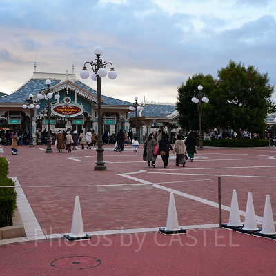 12月ディズニーランド混雑レポ：ハッピーエントリー利用者の列