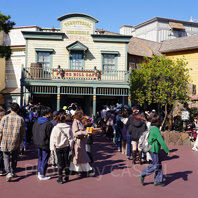12月ディズニーランド混雑レポ：ペコスビル・カフェ