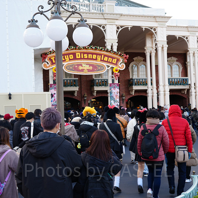 12月ディズニーランド混雑レポ：開園直後