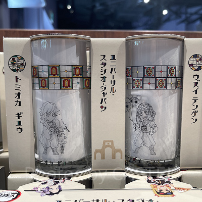 鬼滅の刃グラスセット(USJ×鬼滅の刃 刀鍛冶の里編&柱稽古編グッズ)