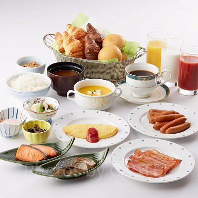 ディスカーロの朝食バイキング