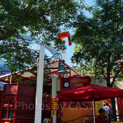 ディズニーカルフォルニアアドベンチャーのアトラクション：グーフィーのスカイスクール