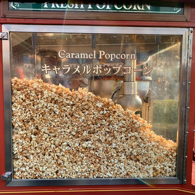 ディズニーのキャラメルポップコーン