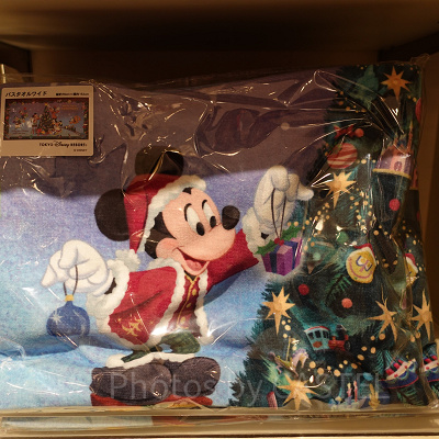 ディズニークリスマスグッズ2022：バスタオルワイド
