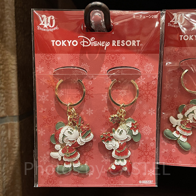 ディズニークリスマスグッズ2023：キーチェーンセット 2023年11月07日(火)発売