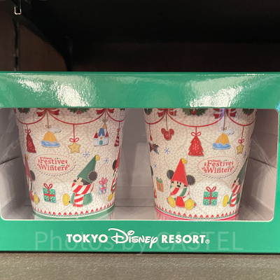 ディズニークリスマスグッズ2023：タンブラーセット 2023年11月07日(火)発売（リルリンリン）