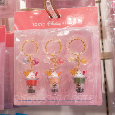 ディズニードリンクキーホルダーセット