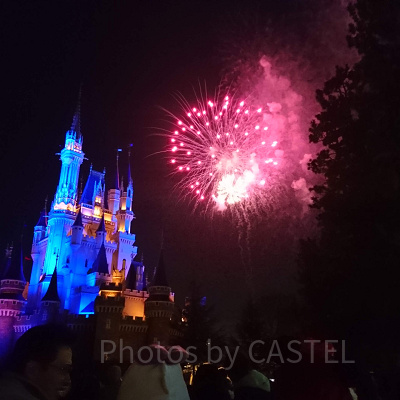 ディズニーの花火