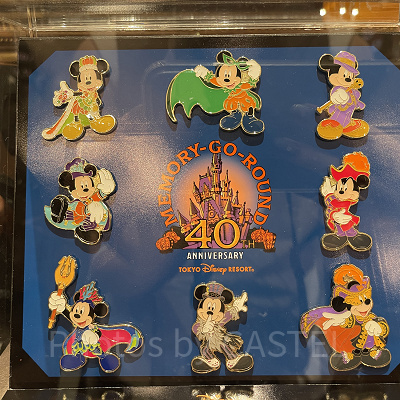 ディズニーハロウィングッズ2023：ピンバッジセット 2023年09月14日(木)発売