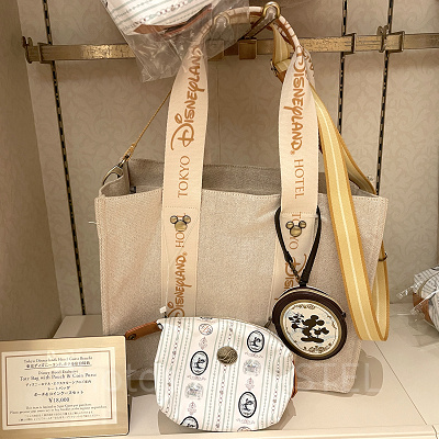 ディズニーランドホテルのディズニーホテルエクスクルーシブトートバッグ