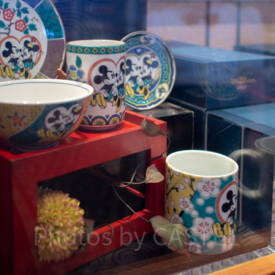 ディズニーの和食器