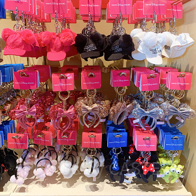 ディズニーキーチェーン（ヘアアクセサリーシリーズ）