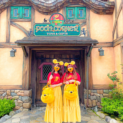 ディズニーマスクコーデ「プーさん」