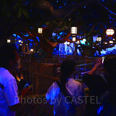 ピーターパンのネバーランドアドベンチャーのQライン