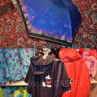 ディズニーの雨グッズ（パーク内）