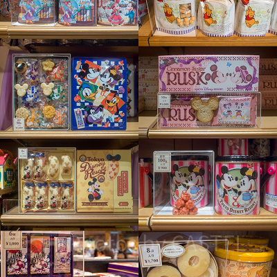 ディズニーリゾートのクッキー
