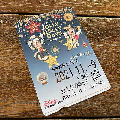 ディズニーリゾートラインのフリーきっぷ