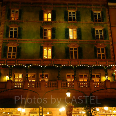 ディズニーシーのビリーヴ〜シー・オブ・ドリームス〜鑑賞場所：オチェーアノ・テラス（2F）